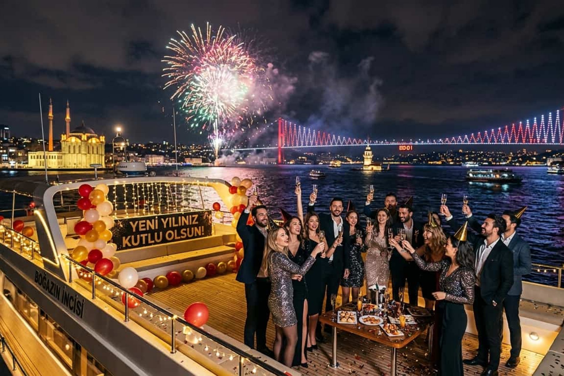 Kiralama Rehberi - Yılbaşı Gecesi Boğaz'da Yat Kiralama: Rotalar ve Rezervasyon Rehberi